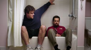 Jason Segel and Ed Helms in 'Jeff, Who Lives at Home'