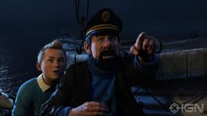 Jamie Bell and Andy Serkis voice our heroes in 'The Adventures of Tintin'.